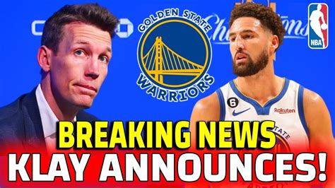 klay thompson news today update story